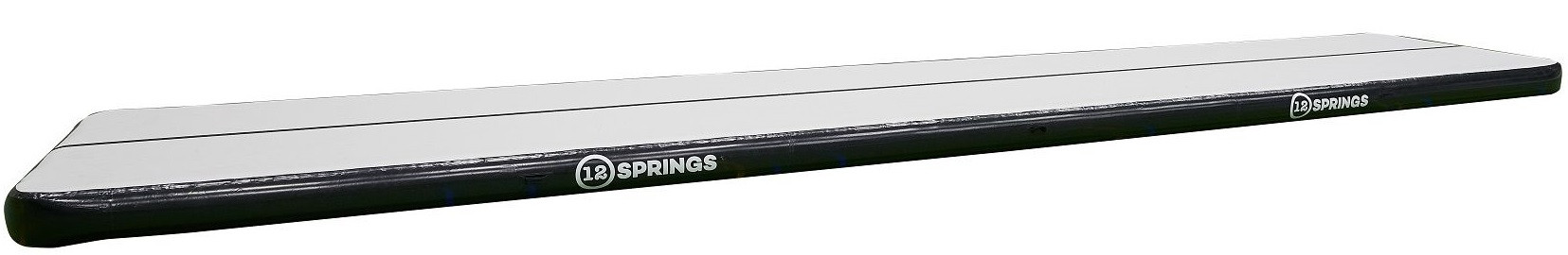 12SPRINGS Airtrack - Pro - 1000 x 200 x 30 cm - Zwart