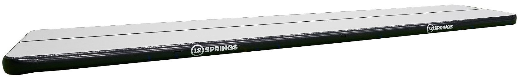 12SPRINGS Airtrack - Pro - 1200 x 200 x 30 cm - Zwart
