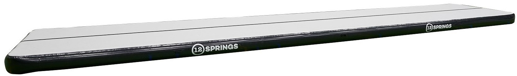 12SPRINGS Airtrack - Pro - 1200 x 300 x 30 cm - Zwart
