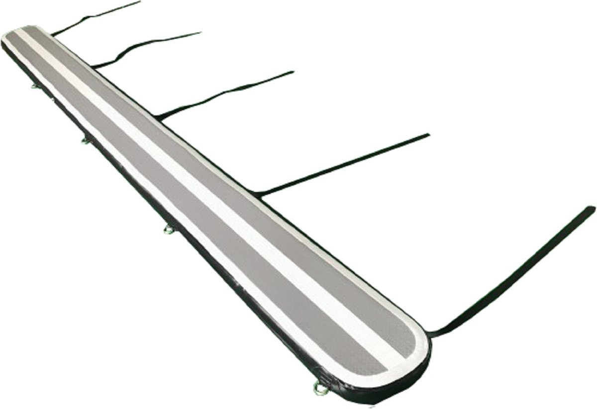 12SPRINGS Gymbank Kussen - Bench Aircover - L360 - W26 -  Standaard - Zwart