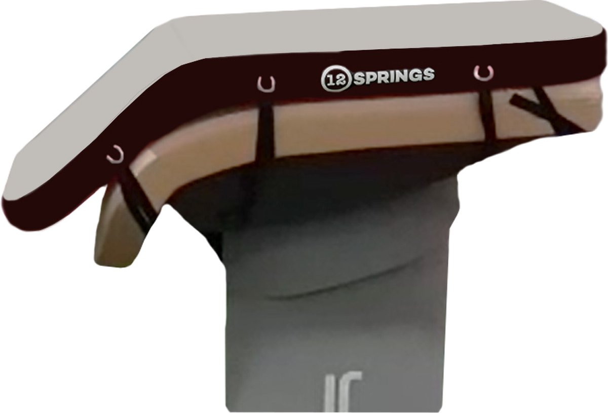 12SPRINGS Pegasus Aircover L125 - W95 - Standaard - Zwart