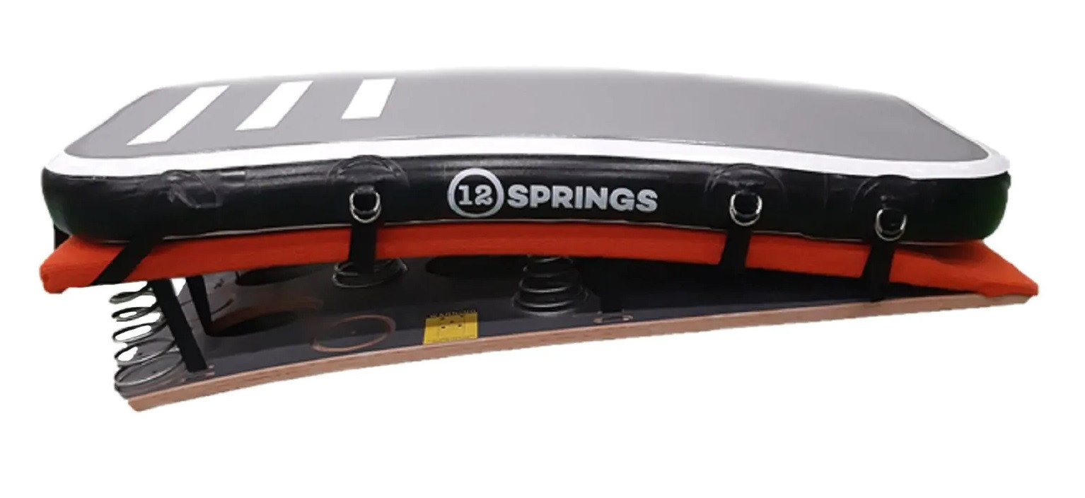 12SPRINGS Springboard Aircover - L124 - W60 - Standaard - Zwart