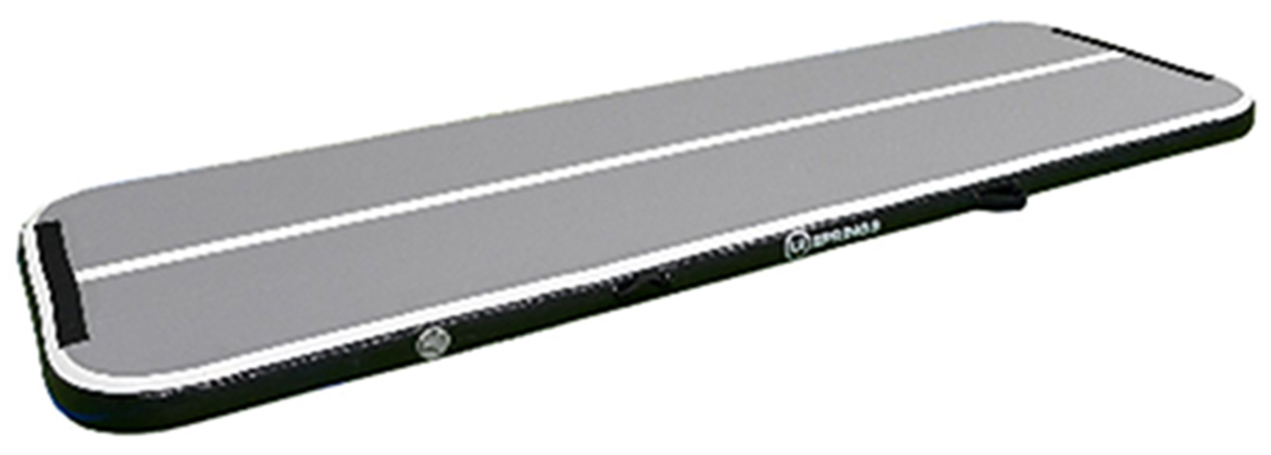 12SPRINGS Airtrack Standaard 400 x 100 x 10 cm - Zwart